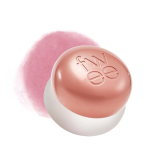 Fwee Lip&Cheek Blurry Pudding Pot ND01 OH! | Kremowy Balsam do Ust i Policzków kolor chłodny róż + brelok