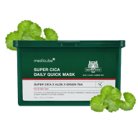 Medicube Super Cica Daily Quick Mask | Zestaw kojących masek do twarzy w płachcie 30 szt