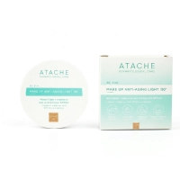 Atache Be Sun Make Up Anti-Aging Light SPF 50+ Light 01 | Kompaktowy podkład do twarzy SPF50+ kolor Light 01