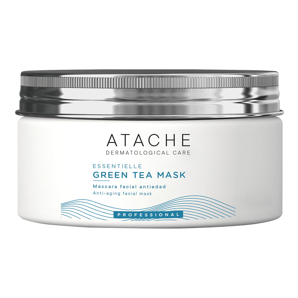 Маска для лица Atache Essentielle Green Tea Mask с экстрактом зелёного чая, 200 мл
