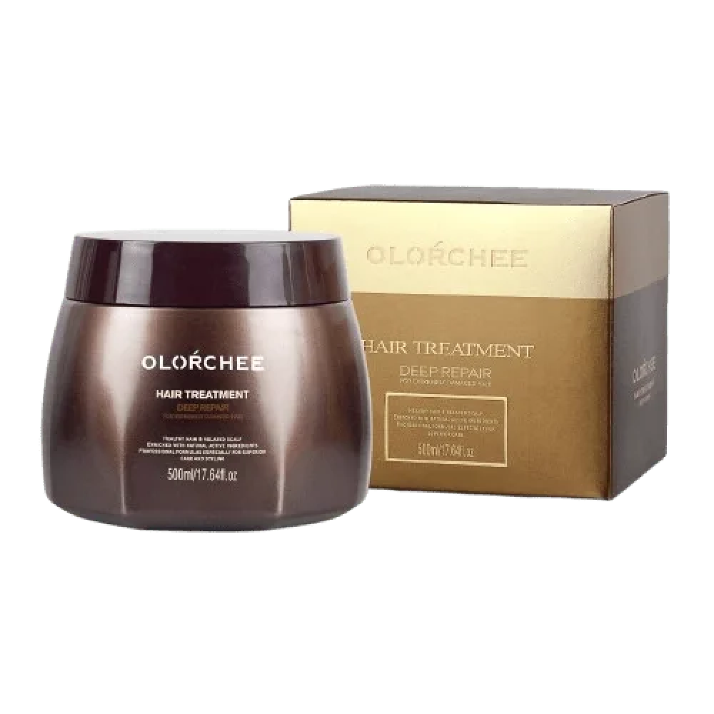 Средство для волос Olorchee Deep Repair Hair Treatment глубоко восстанавливающее, для сильно повреждённых волос, 500 мл